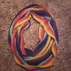Rainbow scarf